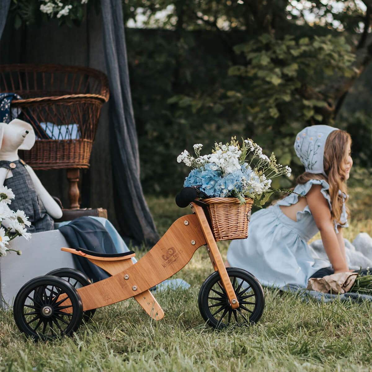 Kinderfeets® Lesen poganjalec Tiny Tot 2v1 Bamboo Kinderfeets