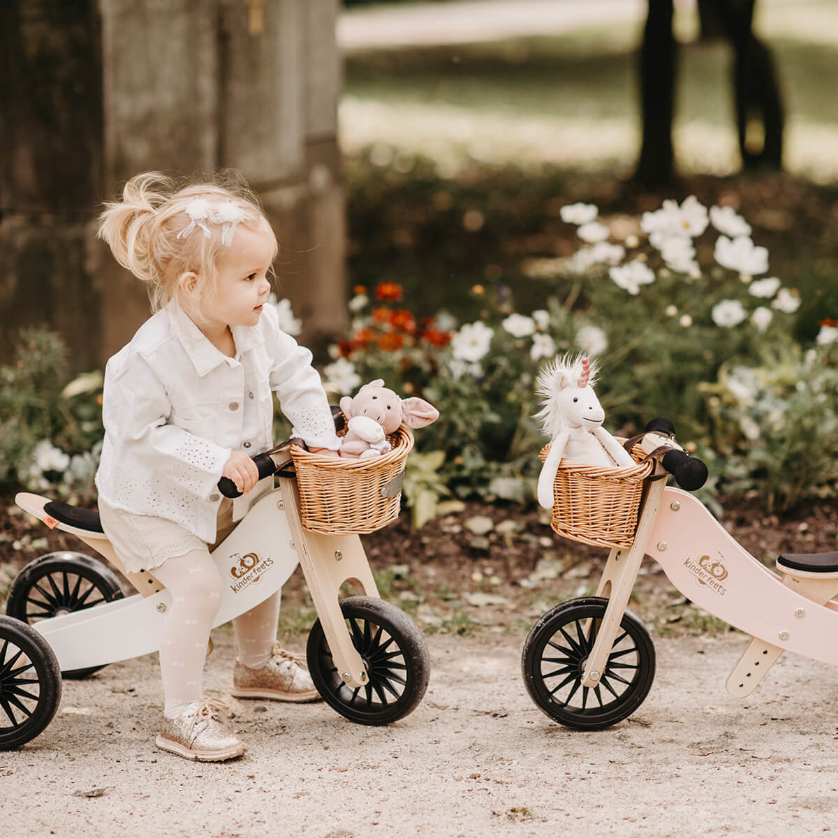 Kinderfeets® Lesen poganjalec Tiny Tot PLUS 2v1 Rose Kinderfeets