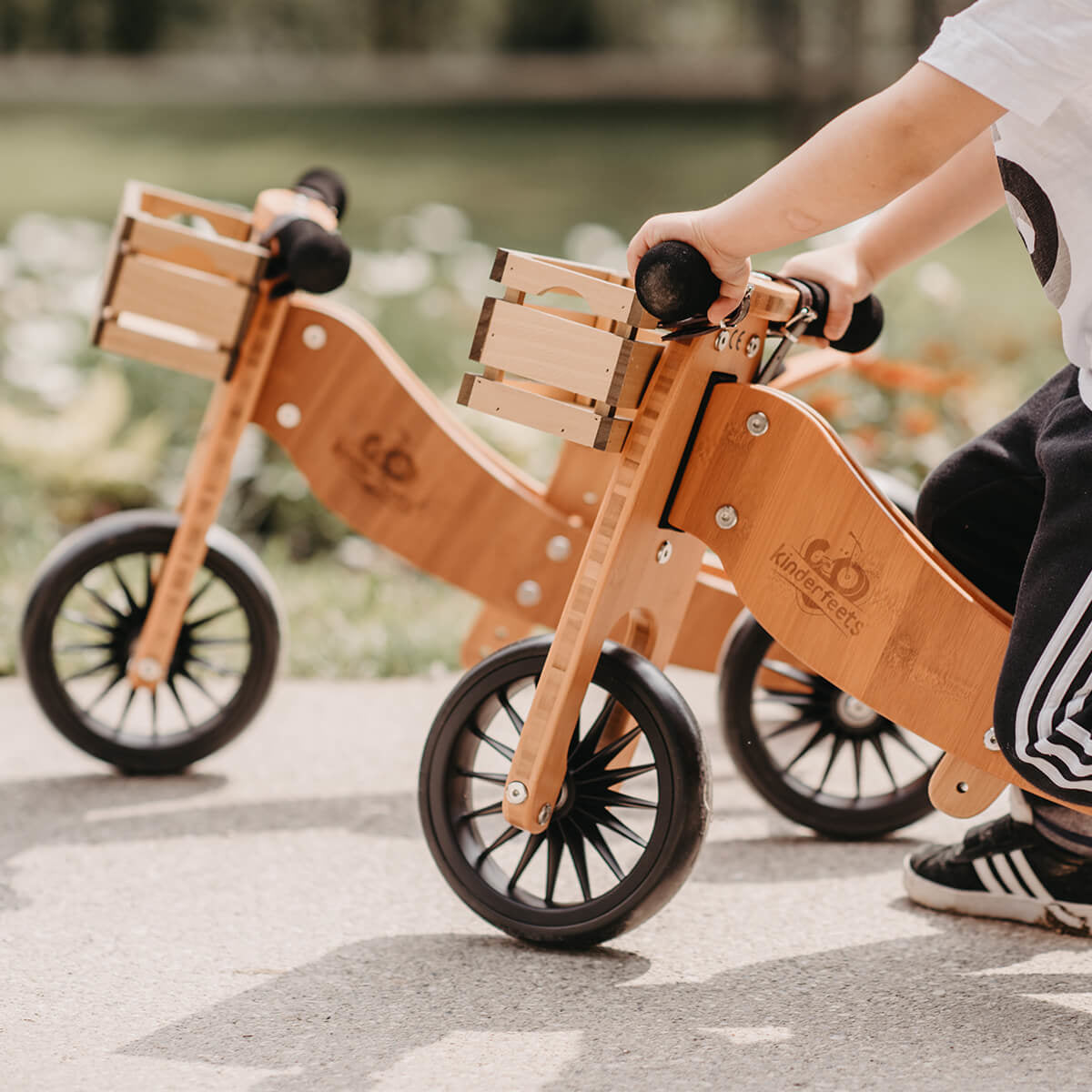 Kinderfeets® Lesen poganjalec Tiny Tot PLUS 2v1 Bamboo Kinderfeets