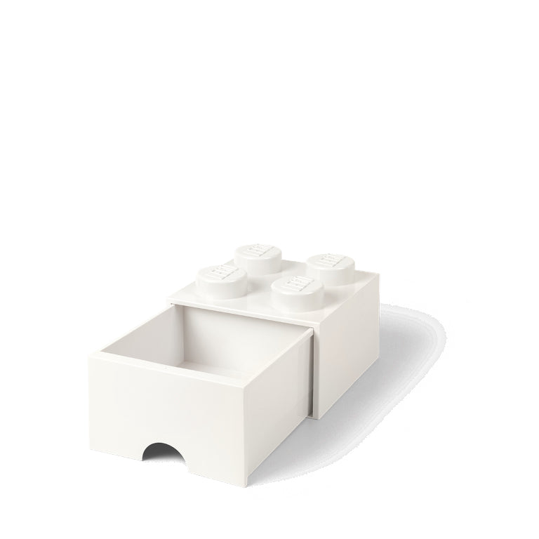 Lego® Škatla za shranjevanje s predali 4 White Lego