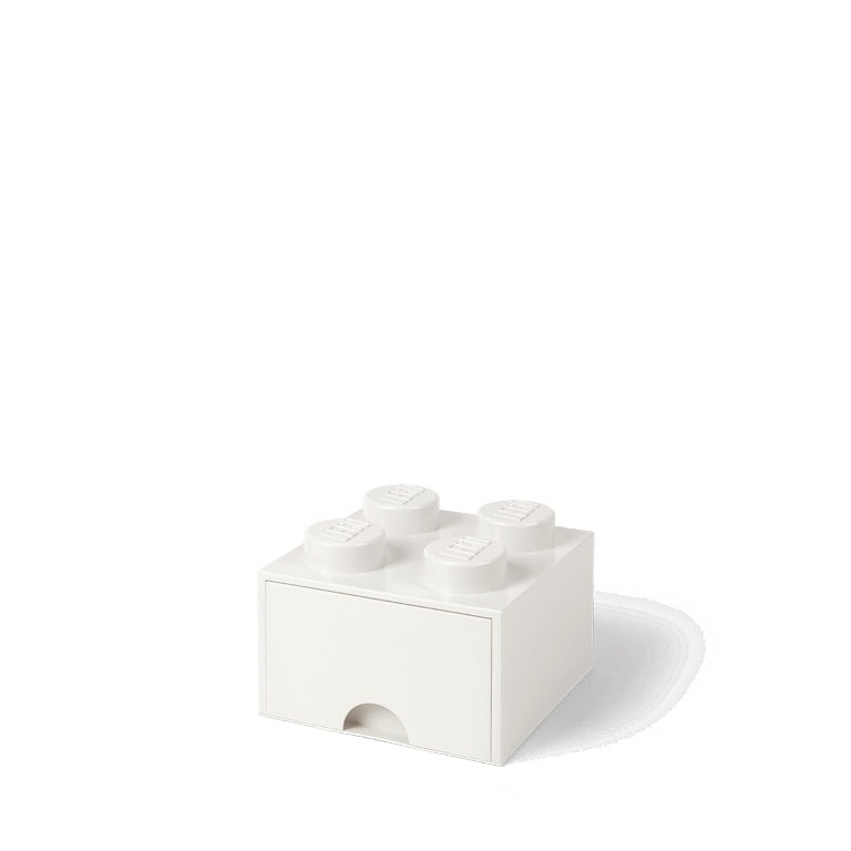 Lego® Škatla za shranjevanje s predali 4 White Lego