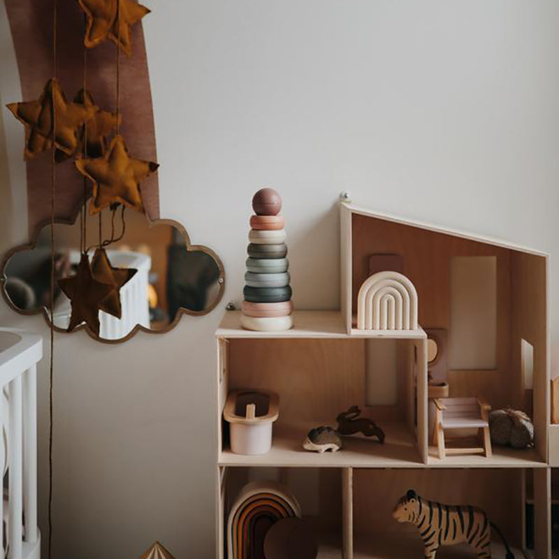 Mushie® Obročki za zlaganje Original Mushie