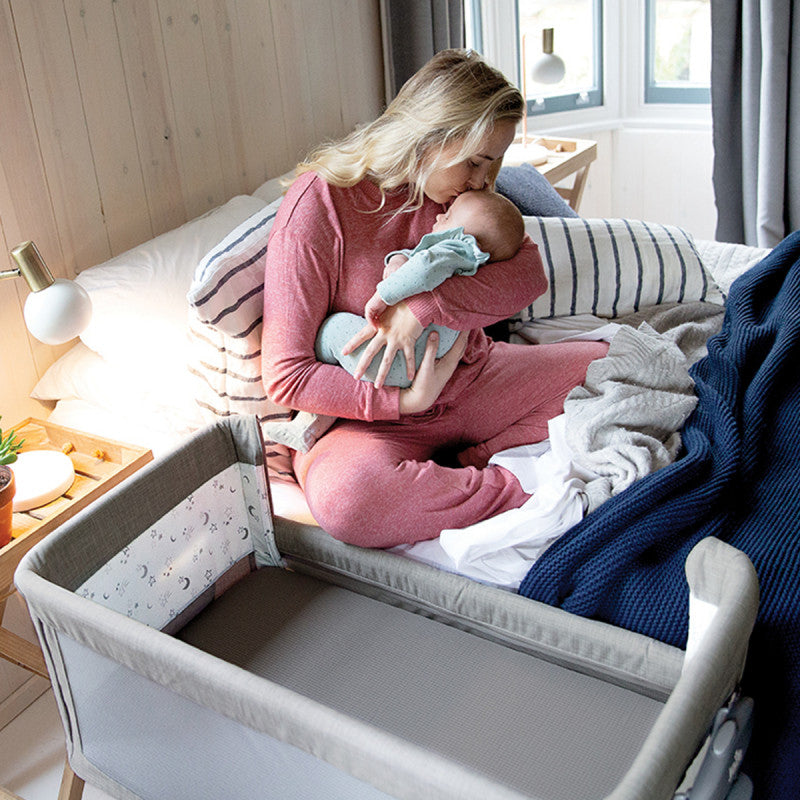 Joie® Obposteljna posteljica Roomie™ Glide Foggy Grey Joie