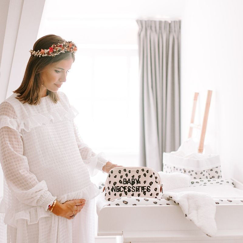 Childhome® Toaletna torbica Canvas Leopard Childhome