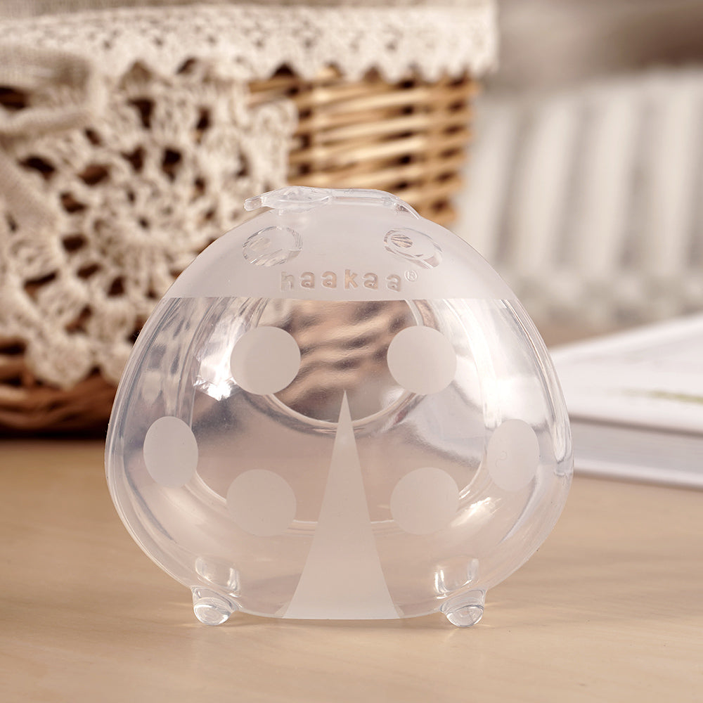 Haakaa® Silikonski zbiralnik materinega mleka Pikapolonica 75ml Haakaa