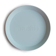 Mushie® Set dveh krožnikov Powder Blue Mushie