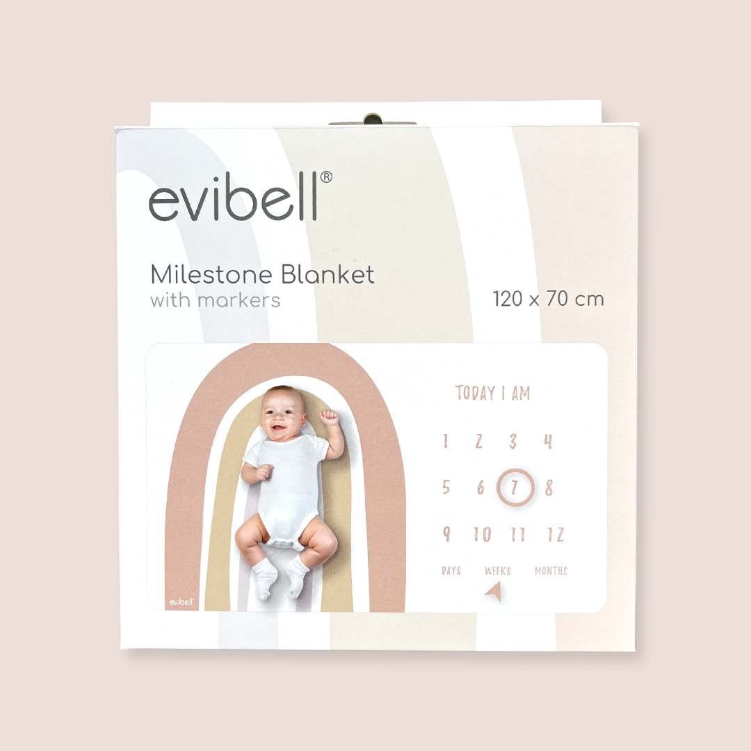 Evibell® Milestone odejica za beleženje spominov Blush Evibell