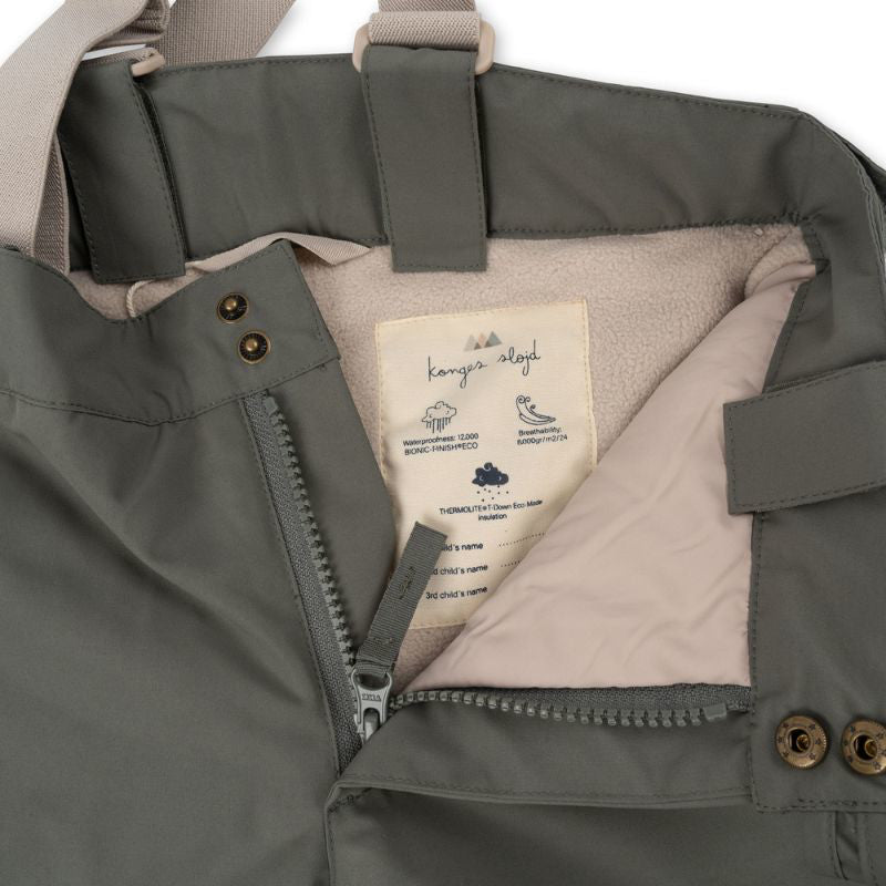 Konges Sløjd® Otroške hlače za sneg Mismou Mulled Basil Konges Sløjd