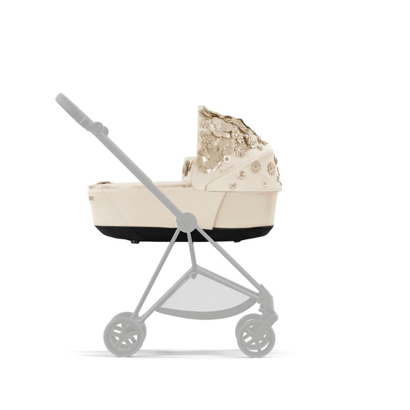 Cybex Fashion® Košara za novorojenčka Mios Lux Simply Flowers Nude Beige Cybex Fashion