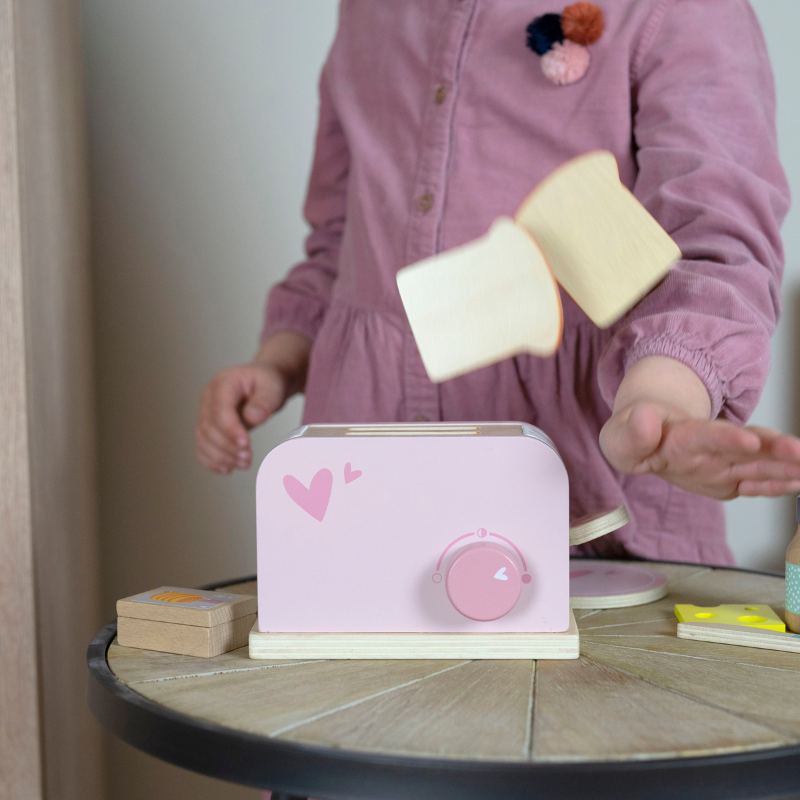 Label Label® Lesen opekač kruha Toaster Pink Label Label