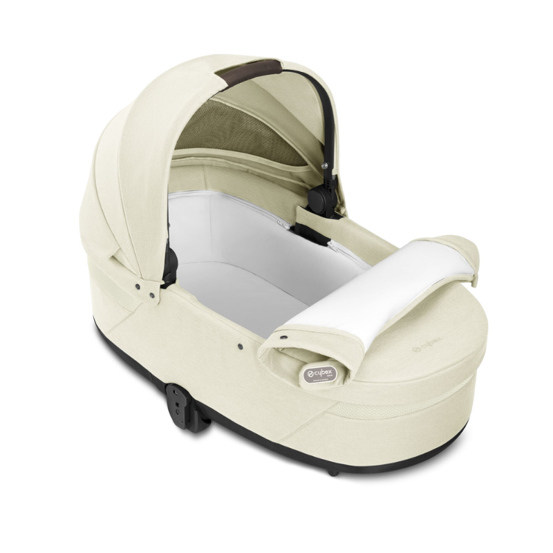 Cybex® Otroški voziček s košaro 2v1 Balios S Lux (0-22 kg) Seashell Beige (Taupe Frame) Cybex