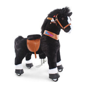 PonyCycle® Konjiček na kolesih - Black with White Hoof (4-7L) PonyCycle