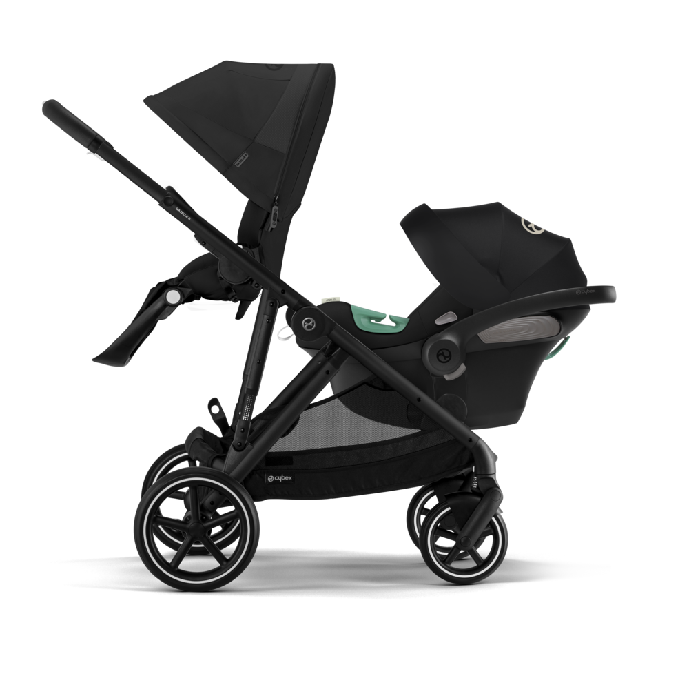 Cybex® Otroški voziček Gazelle™ S Moon Black (Black Frame) Cybex