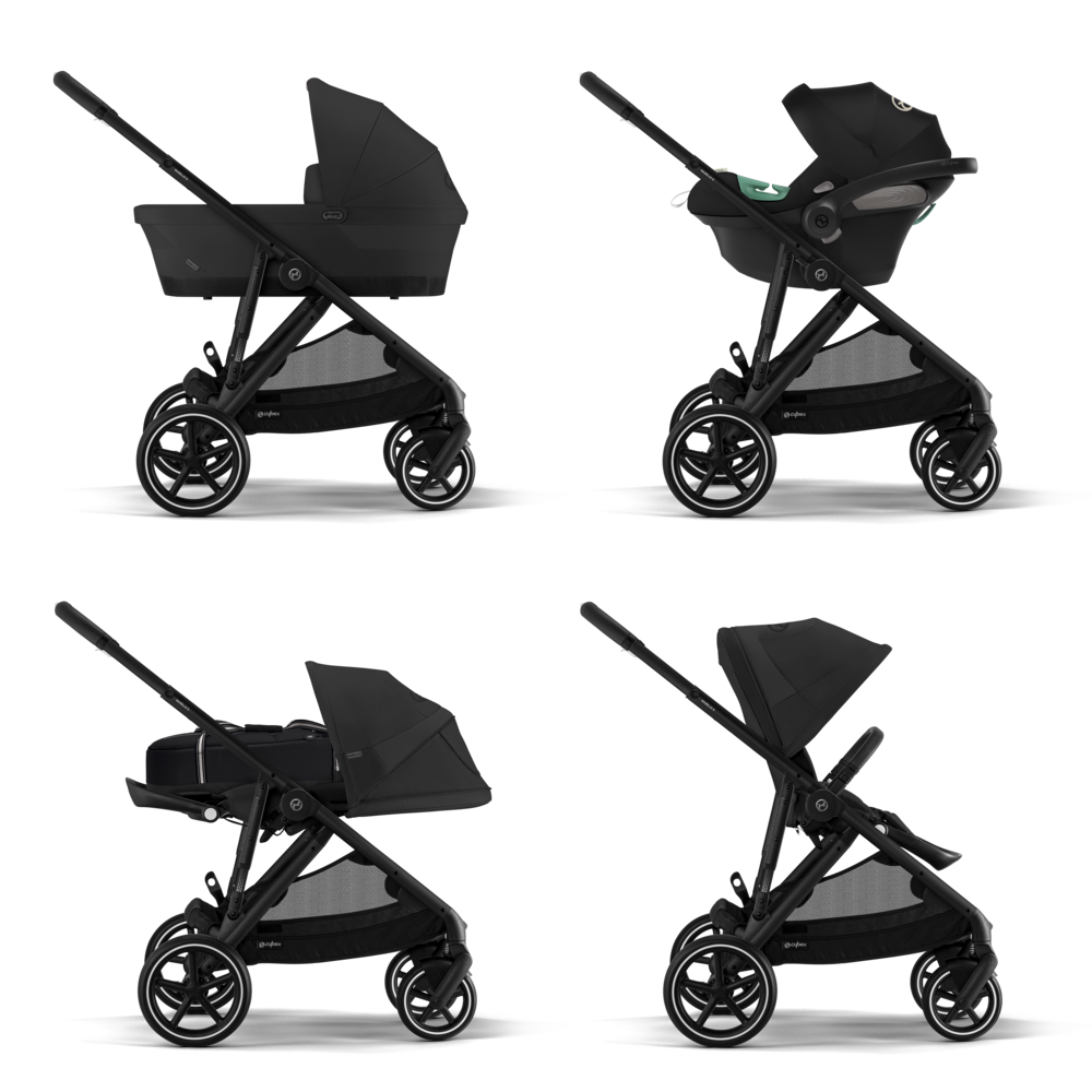 Cybex® Košara za otroški voziček Gazelle™ S Moon Black Cybex