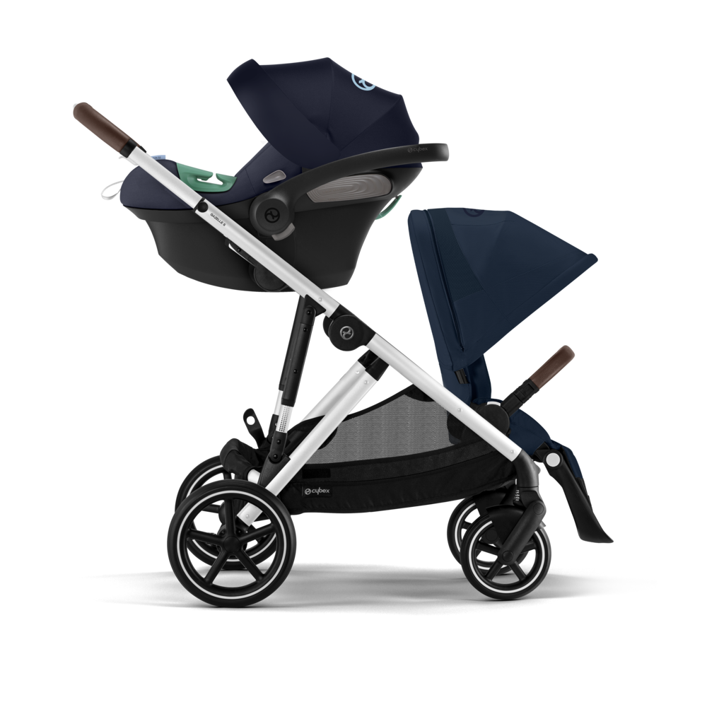 Cybex® Otroški voziček Gazelle™ Ocean Blue (Silver Frame) Cybex