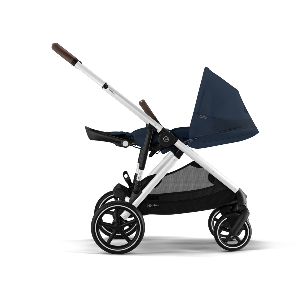 Cybex® Otroški voziček Gazelle™ Ocean Blue (Silver Frame) Cybex