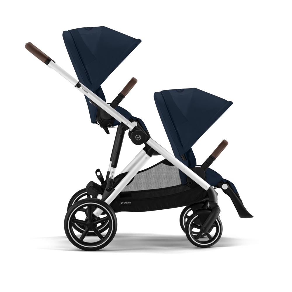 Cybex® Otroški voziček Gazelle™ Ocean Blue (Silver Frame) Cybex