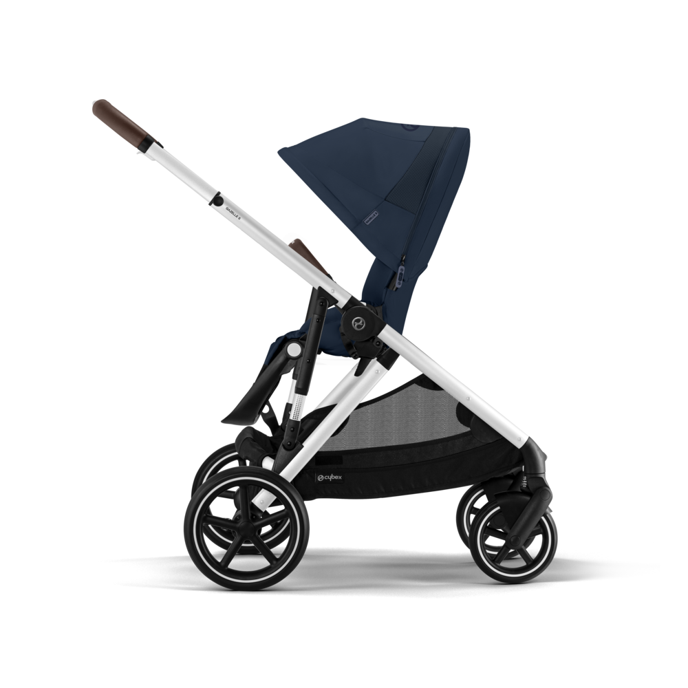 Cybex® Otroški voziček Gazelle™ Ocean Blue (Silver Frame) Cybex