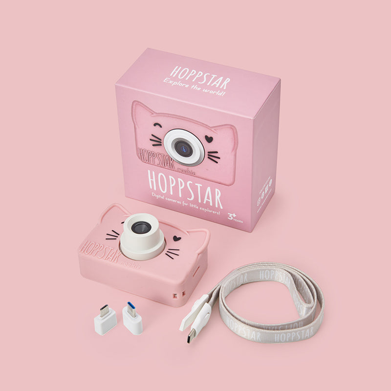 Hoppstar® Otroški digitalni fotoaparat s kamero Rookie Blush Hoppstar