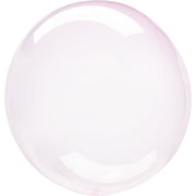 Amscan® Okrogel balon Crystal Clearz™ (46 cm) Petite Light Pink Amscan
