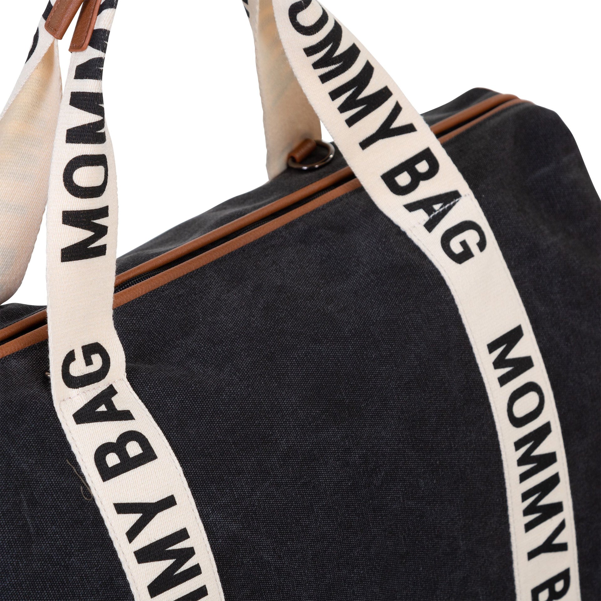 Childhome® Previjalna torba Mommy Bag Signature Canvas Black Childhome