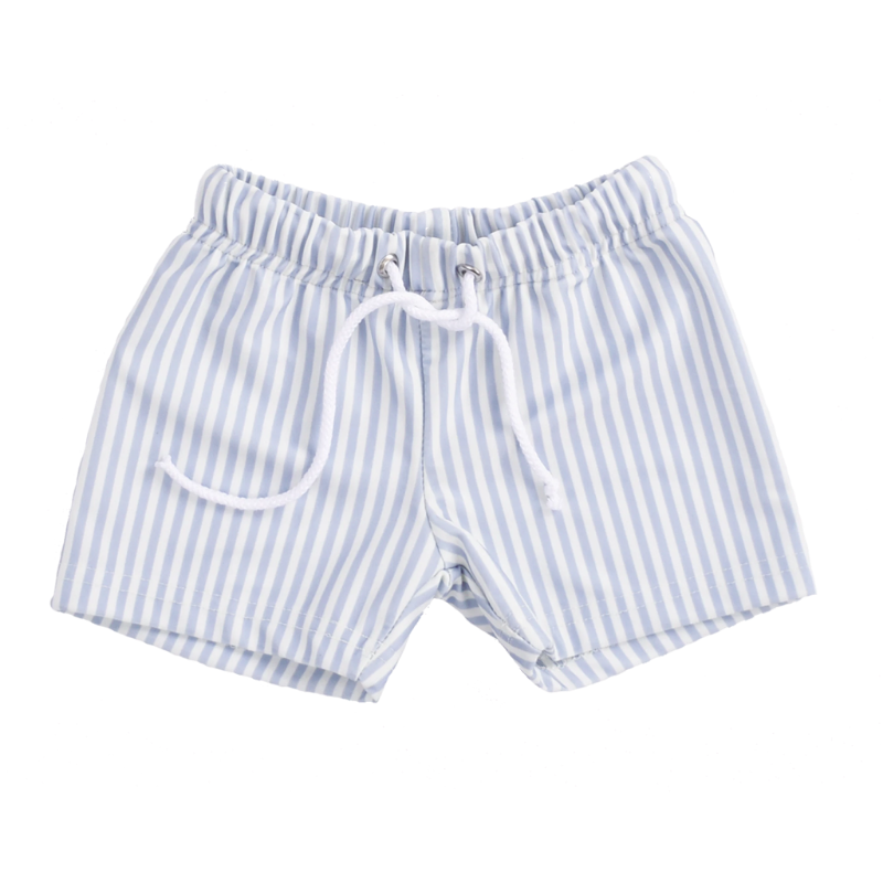 Swim Essentials® Otroške kopalke Boxer Blue/White Striped 62 68 Swim Essentials