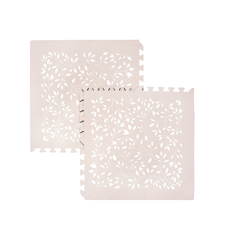 Evibell® Igralna podloga Puzzle 120x180 Leaves Raspberry Evibell