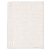 Jollein® Pletena odejica Grain Knit Oatmeal/Velvet 100x150 Jollein