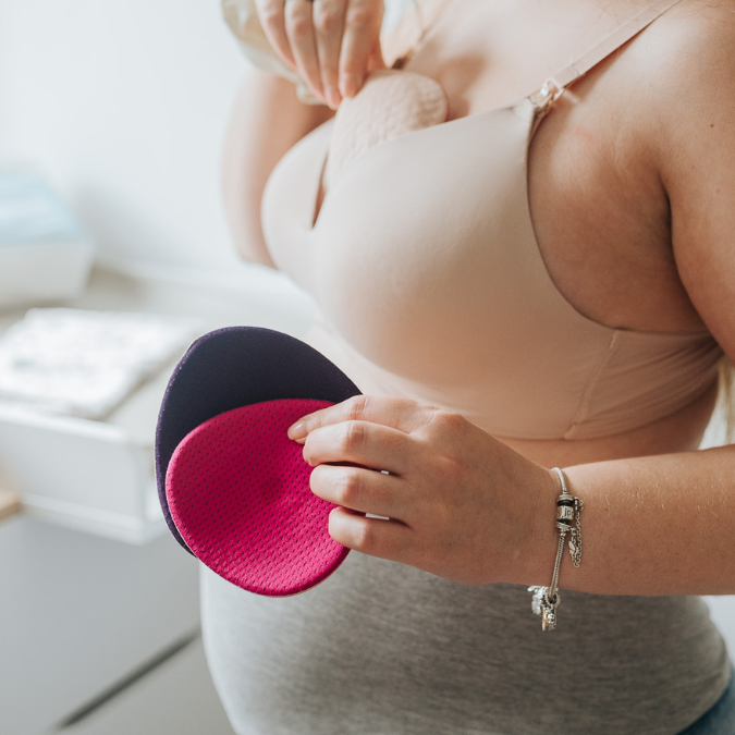 Cache Coeur® Nočne pralne blazinice za dojenje Curve 4 kosi Cache Coeur