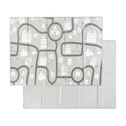 Evibell® Zložljiva igralna podloga 150x190 Dots/City Grey Evibell