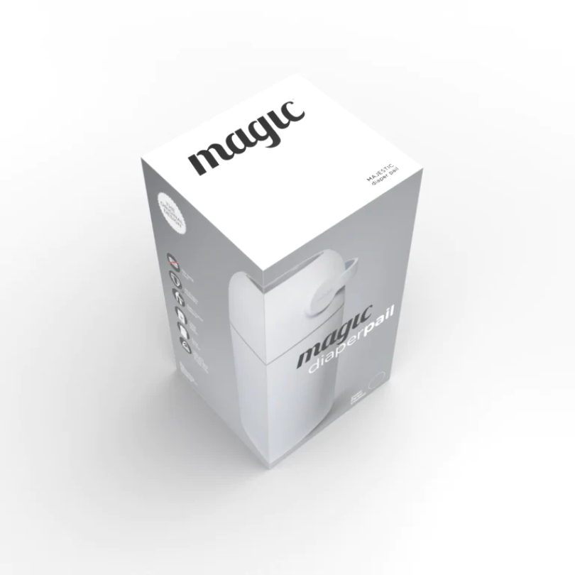 Magic® Koš za plenice Majestic - White Magic