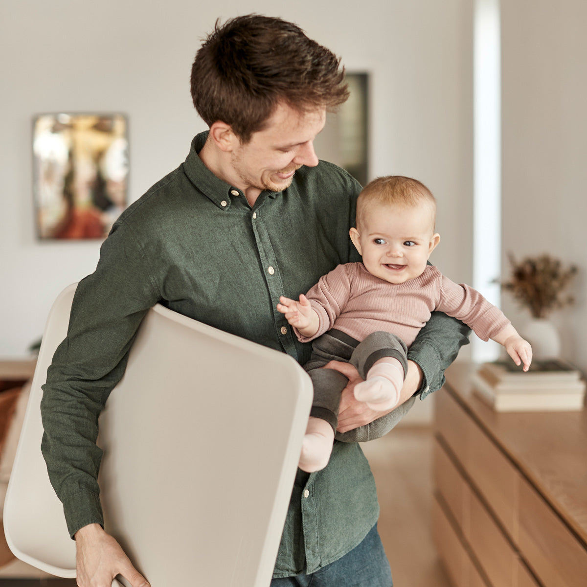 Leander® Previjalna podloga Matty Cappuccino Leander