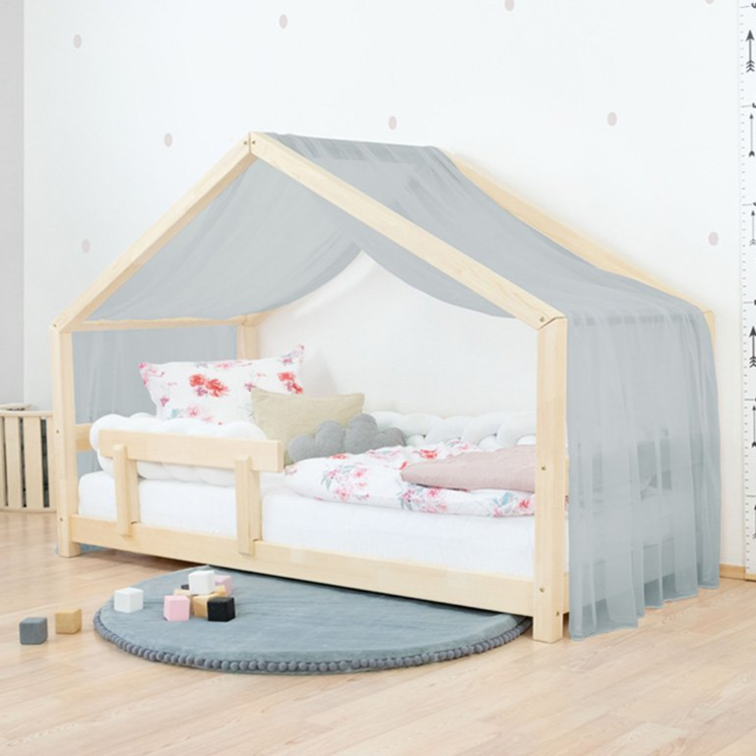 Benlemi® Otroška postelja Lucky 120x200 White Benlemi