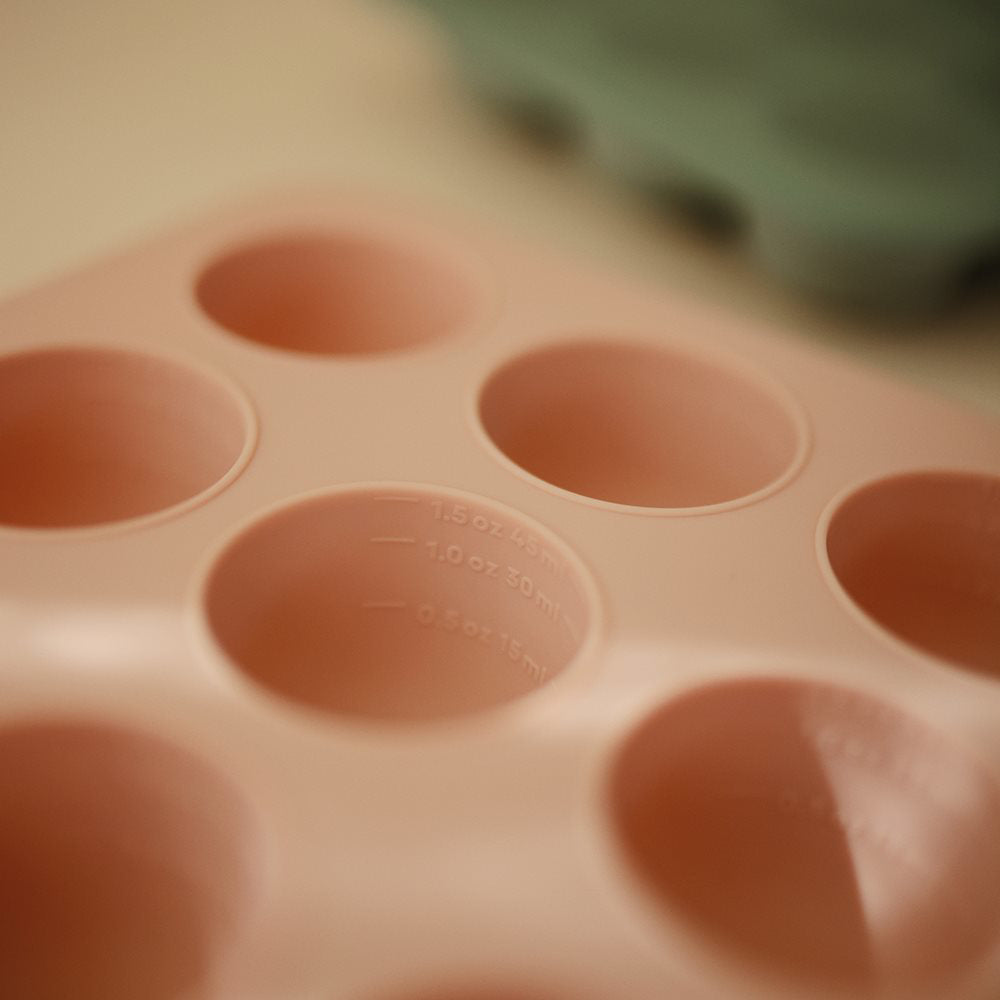 Mushie® Posodica za zmrzovanje Cambridge Blue Mushie