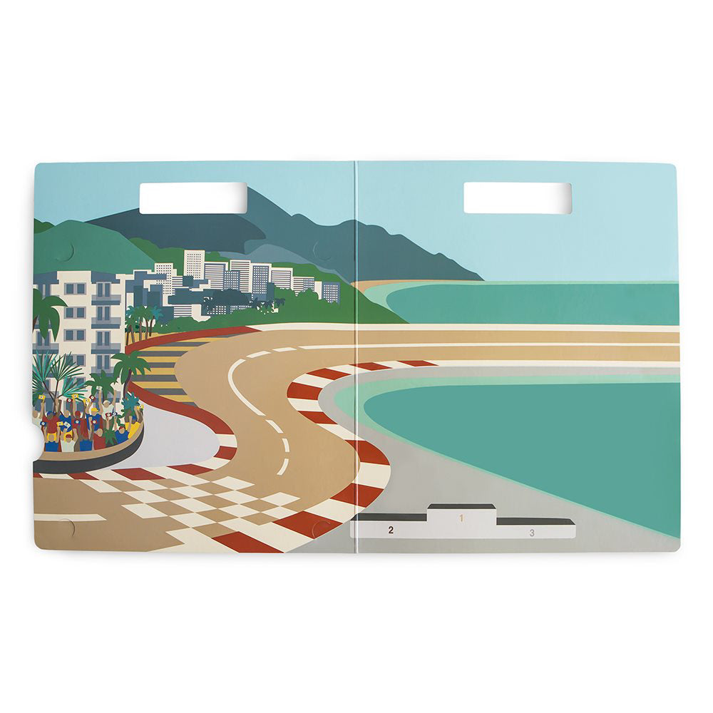 Mushie® Nalepke za večkratno uporabo Race Cars Mushie