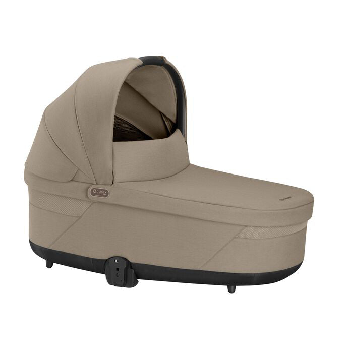 Cybex® Otroški voziček 3v1 Balios S Lux + Avtosedež Cloud G Almond Beige (+ Rain cover) Cybex