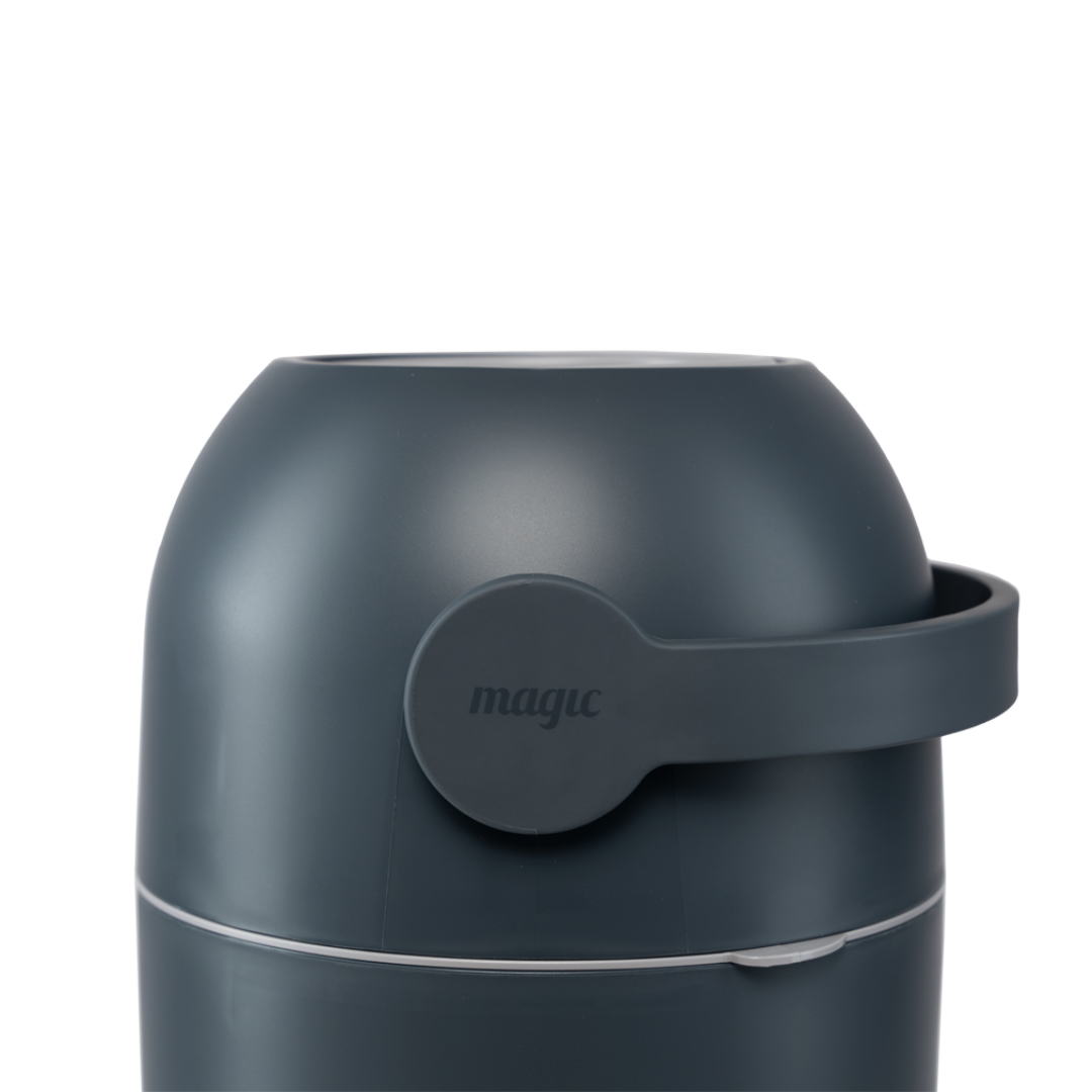 Magic® Koš za plenice Majestic Graphite Grey Magic