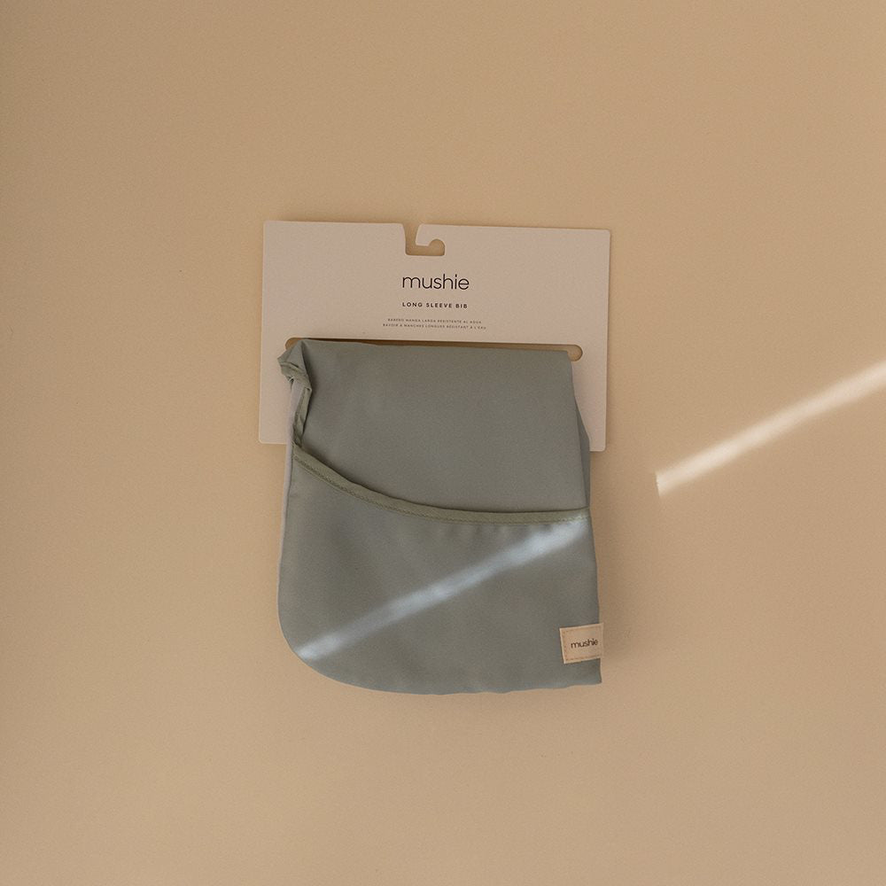 Mushie® Slinček z rokavi Roman Green Mushie