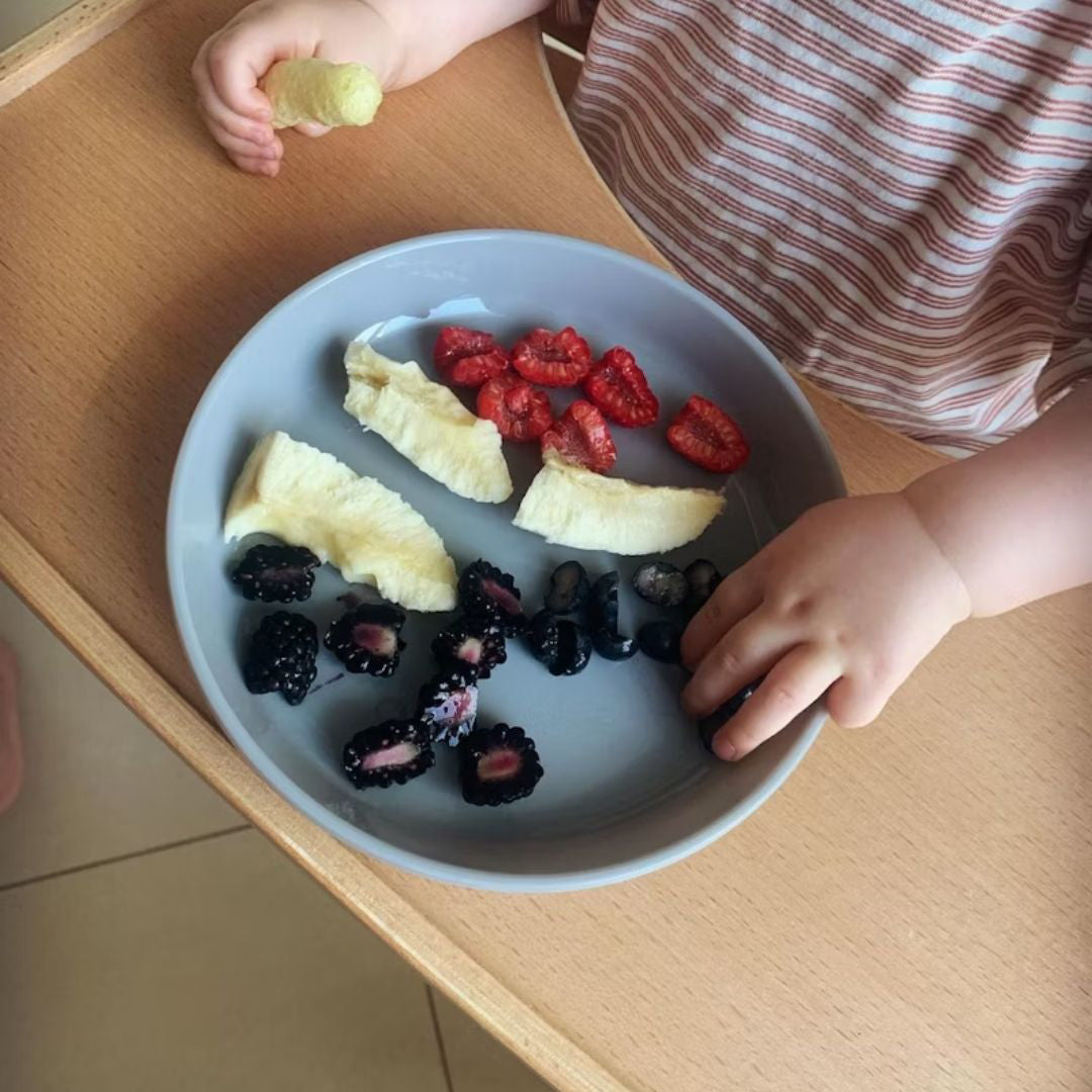 Twistshake® Podloga s krožničkom Click Mini Pastel Grey Twistshake