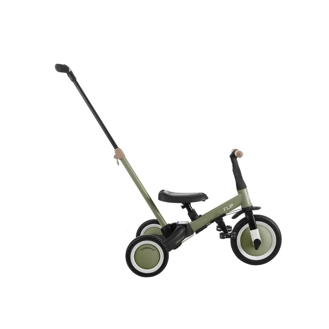 KikkaBoo® Otroški tricikel 5in1 Flip Army Green KikkaBoo