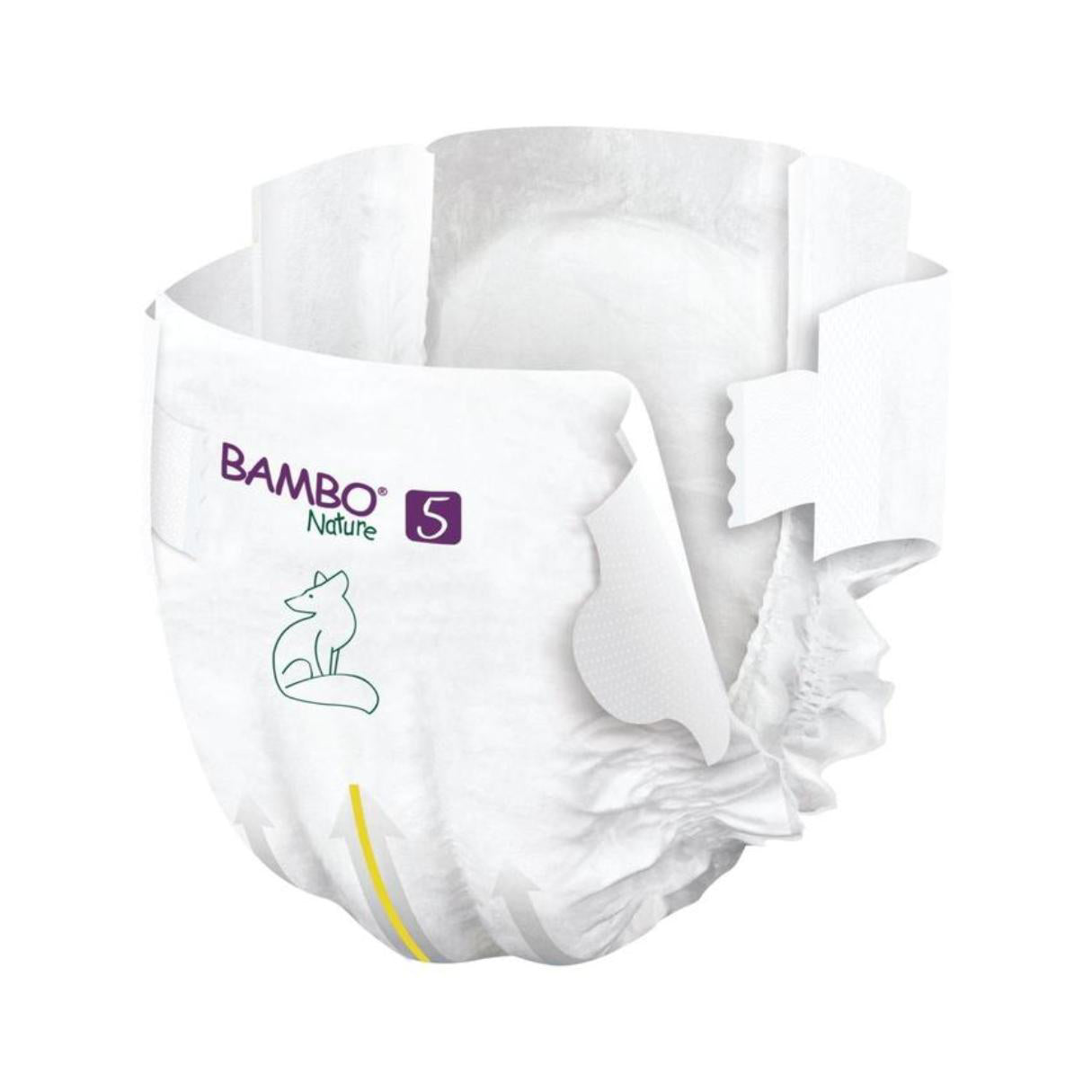Bambo Nature® Plenice Junior Velikost 5 (12-18 kg) 44 kos Bambo Nature