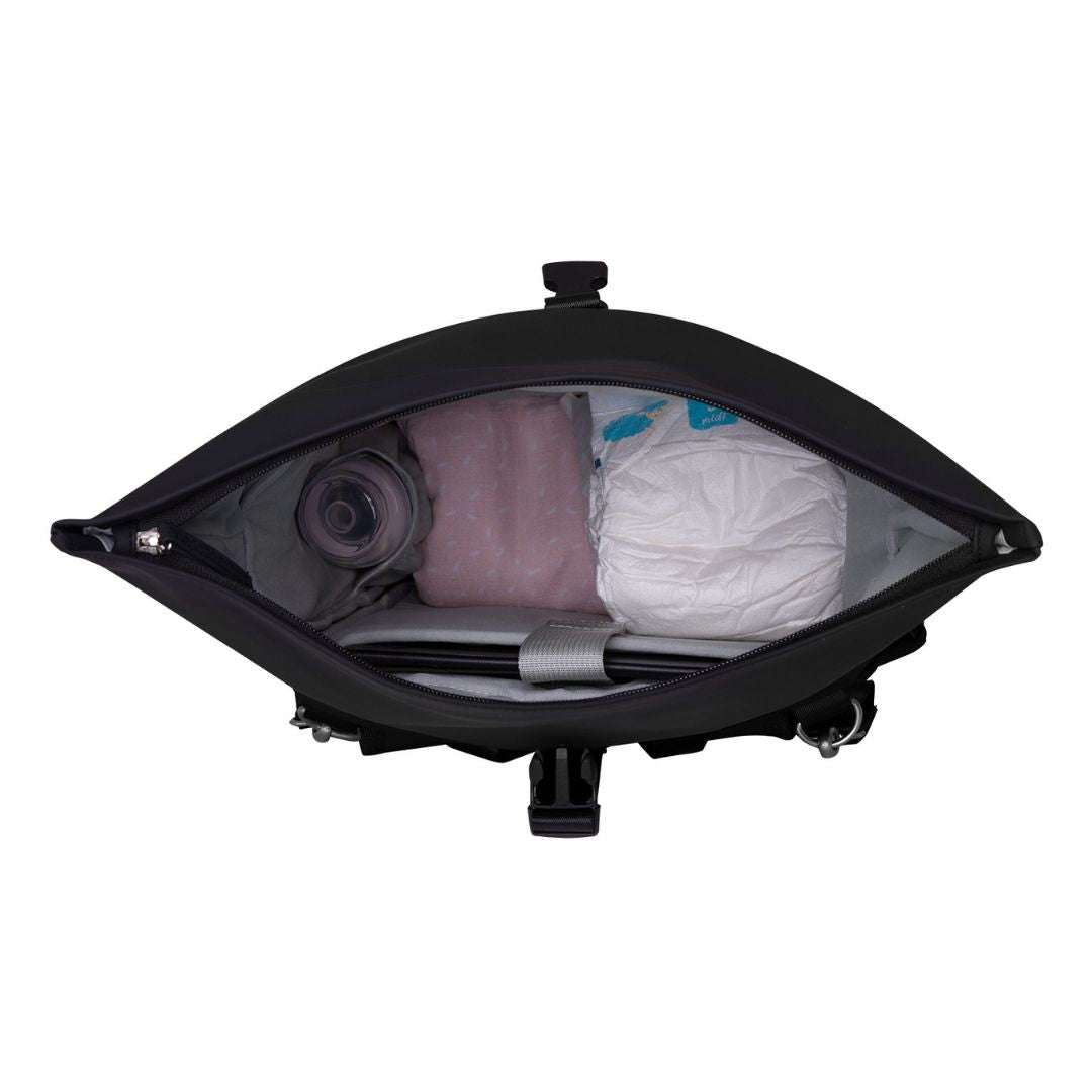 KikkaBoo® Previjalni nahrbtnik Jayden Black KikkaBoo