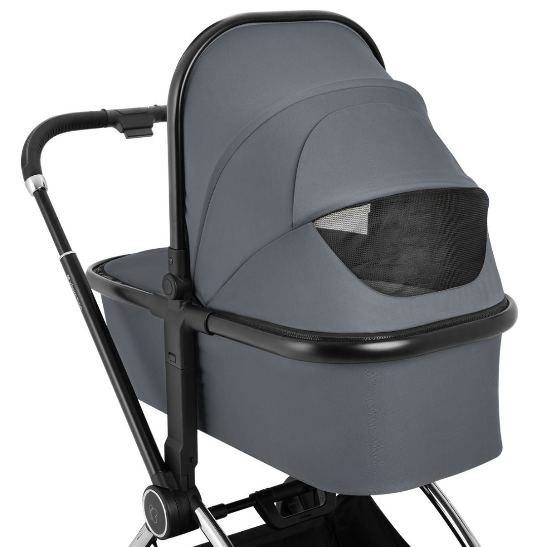 KikkaBoo® Otroški voziček s košaro 2v1 Kara Grey KikkaBoo