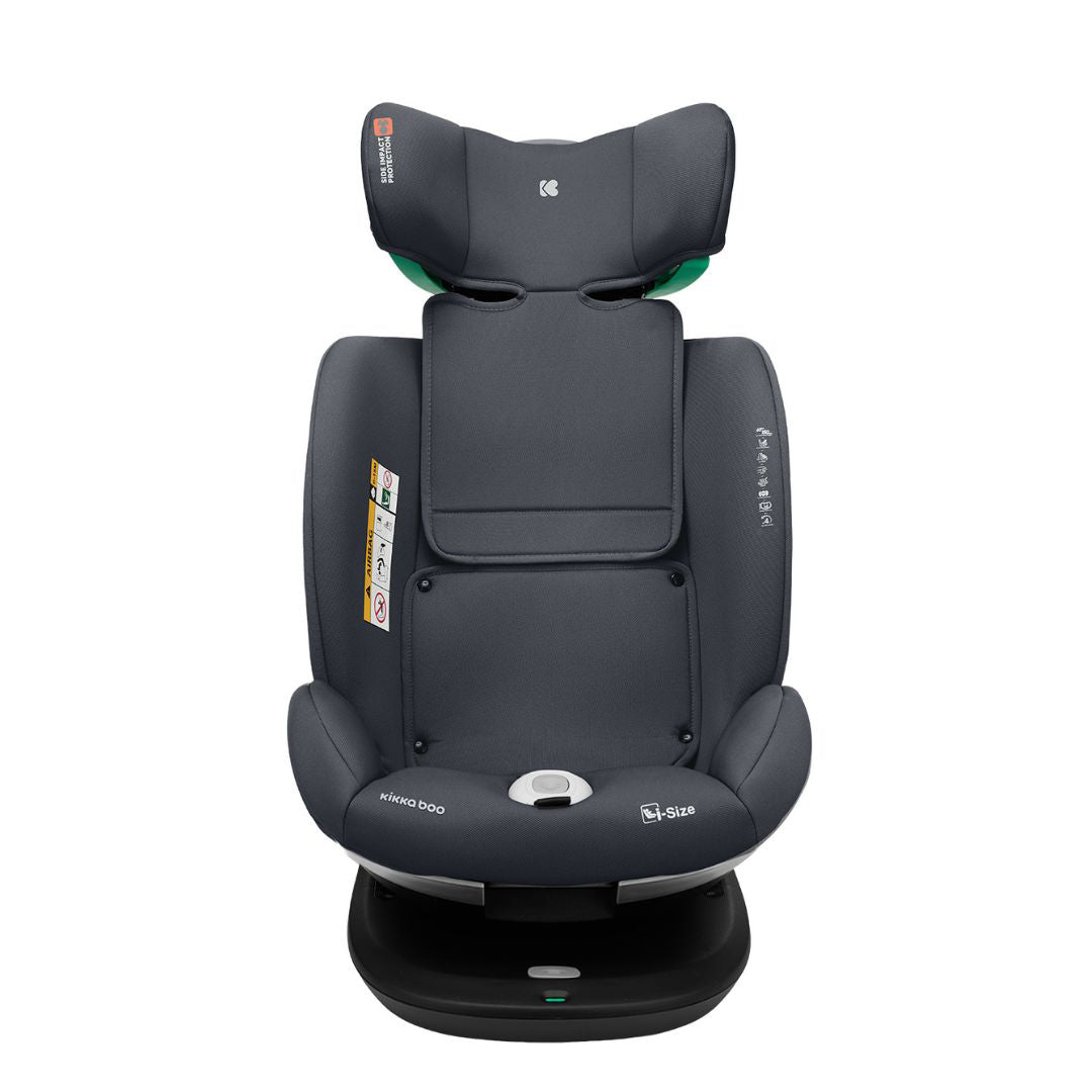 KikkaBoo® Otroški avtosedež 360° i-Drive i-SIZE (40-150 cm) Dark Grey KikkaBoo
