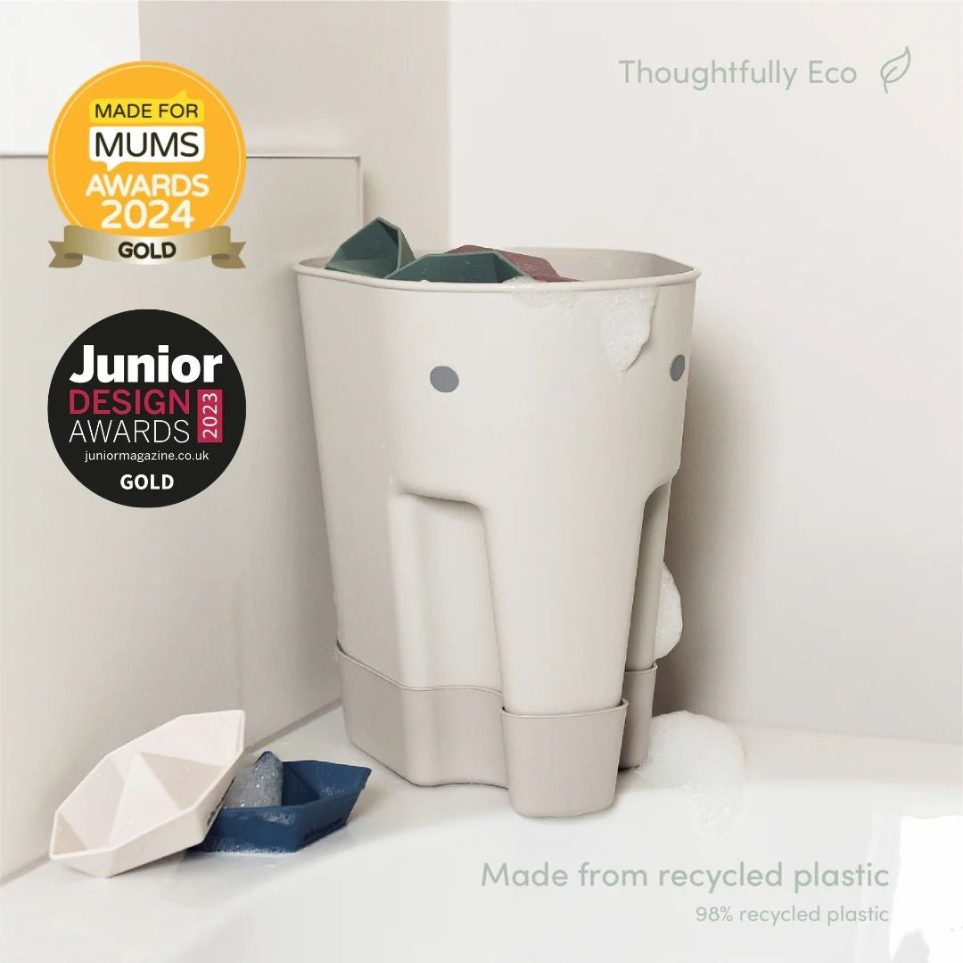 Shnuggle® Košara za kopalniške igrače Ellie Grey Shnuggle