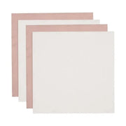 Jollein® Komplet 4 tetra pleničk Wild Rose/Ivory 70x70cm Jollein