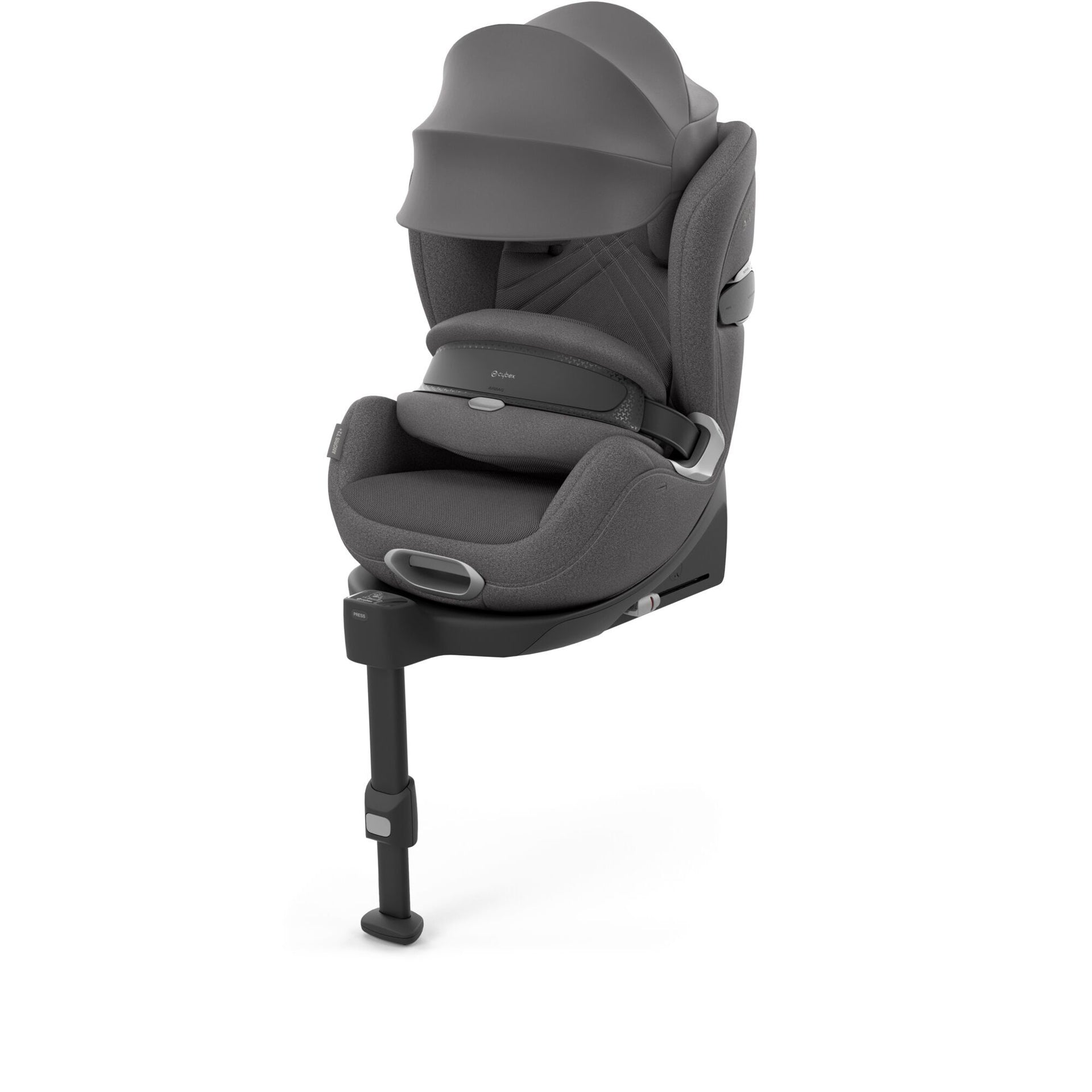 Cybex Platinum® Otroški avtosedež z Airbagom Anoris T2 i-Size (76 - 125 cm) Mirage Grey (Plus) Cybex Platinum