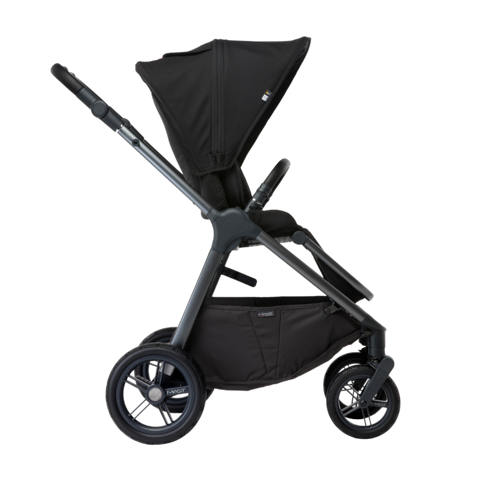 MAST® M5X Kompaktni otroški voziček 2v1 Onyx Mast