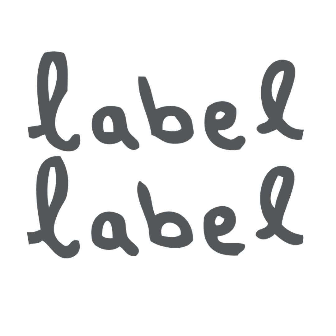 Label Label® Leseni bobni Blue Label Label