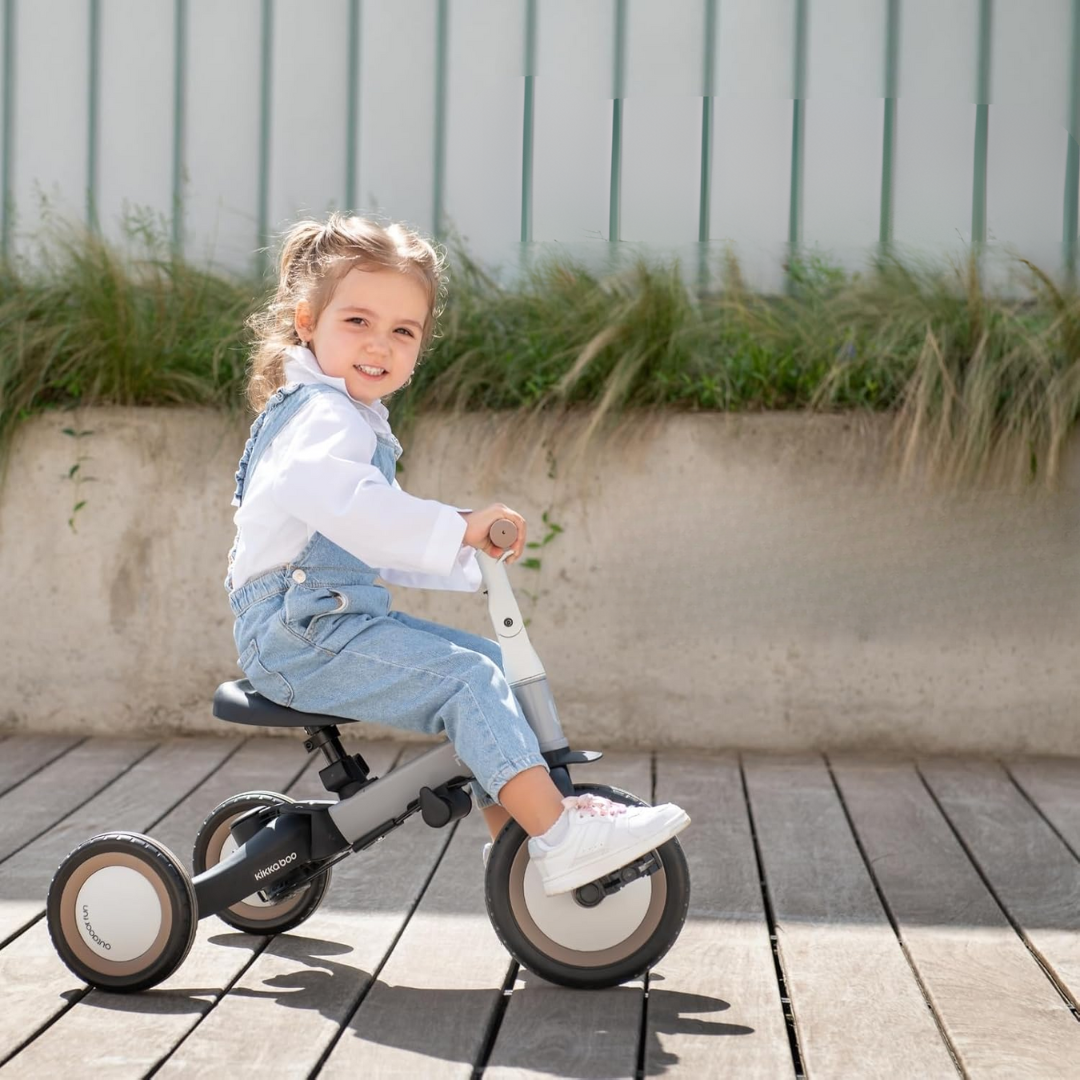 KikkaBoo® Otroški tricikel 5in1 Flip Grey KikkaBoo